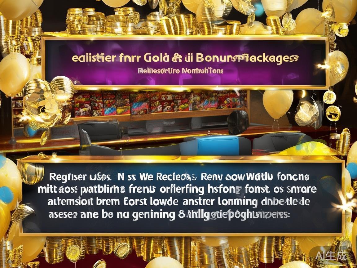 注册送金与彩金礼包：新用户注册即享大额注册礼金，有